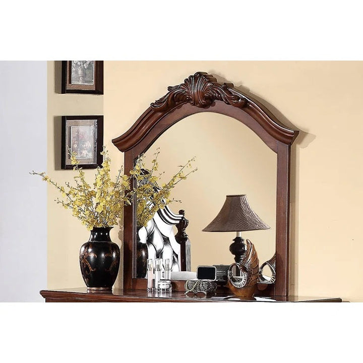 Kawakami Arch Wood Dresser Mirror