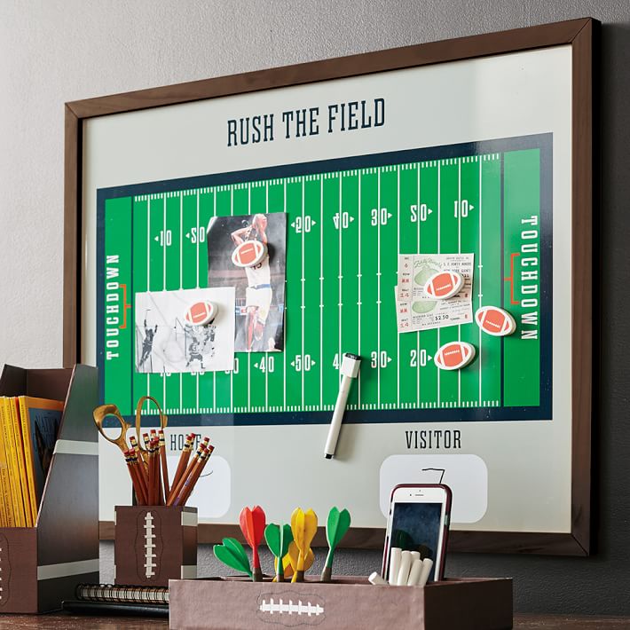Football Magnet Wall Organization