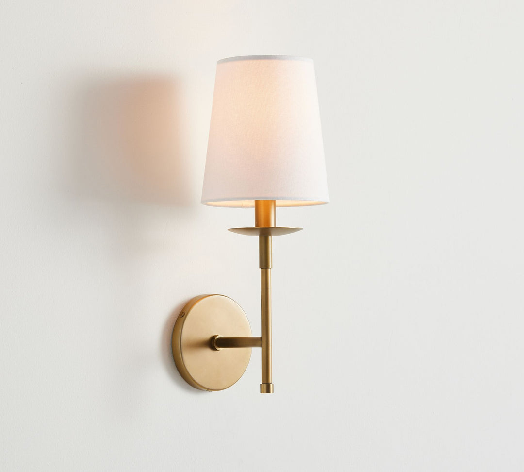 Remington Iron Shaded Sconce