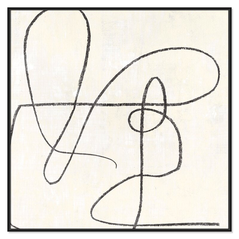 Juxtaposing by Unknown-46.6''x46.6'' With Frame