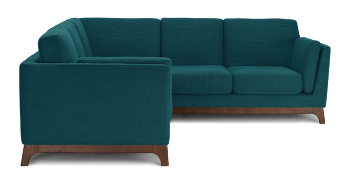 Ceni Lagoon Blue Corner Sectional