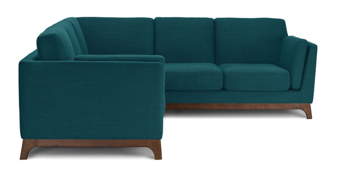 Ceni Lagoon Blue Corner Sectional