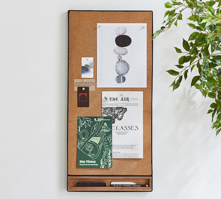 TRENTON 3 PIECE ESSENTIAL ORGANIZATION SET WITH CORKBOARD