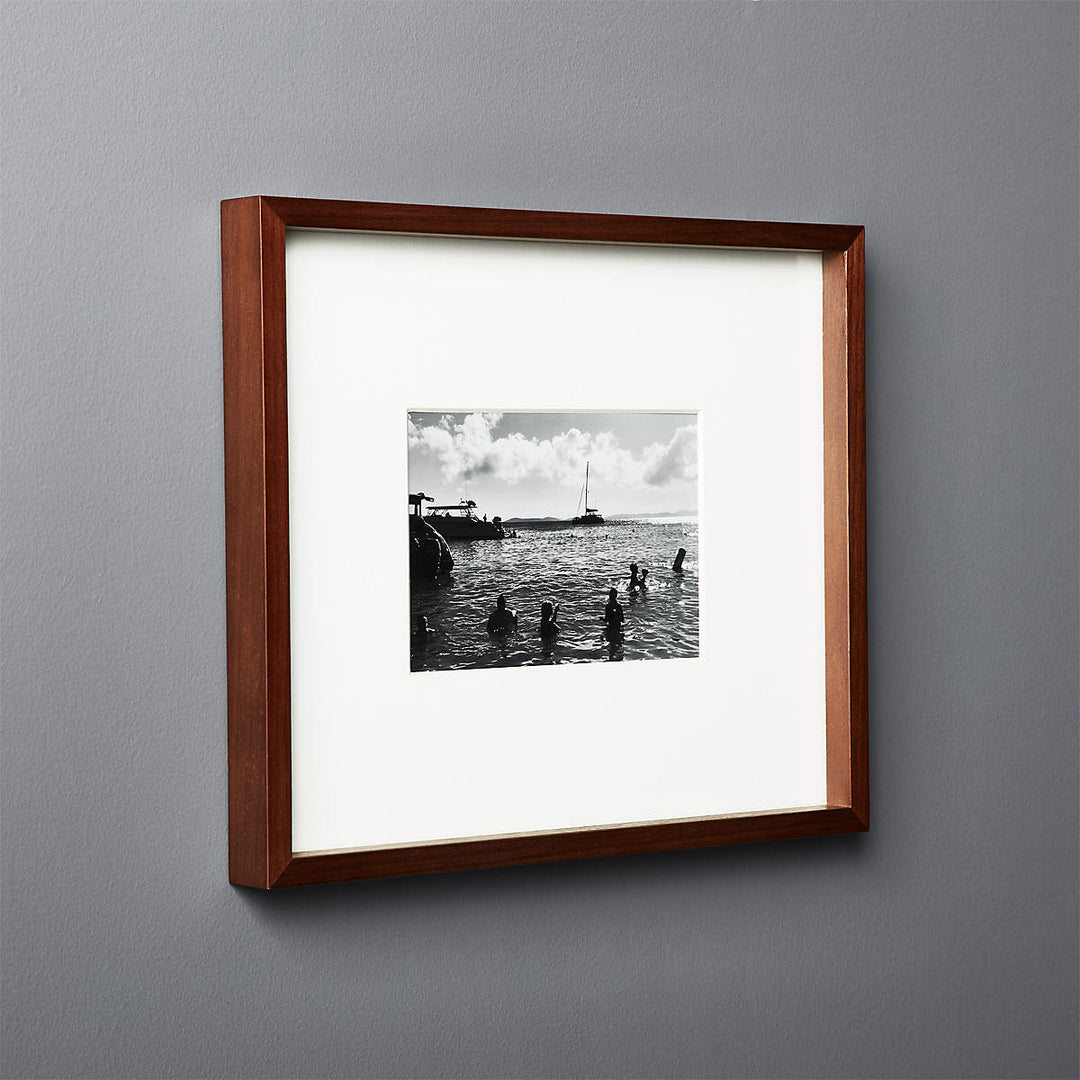 Gallery Walnut Frame With White Mat-5''x7''