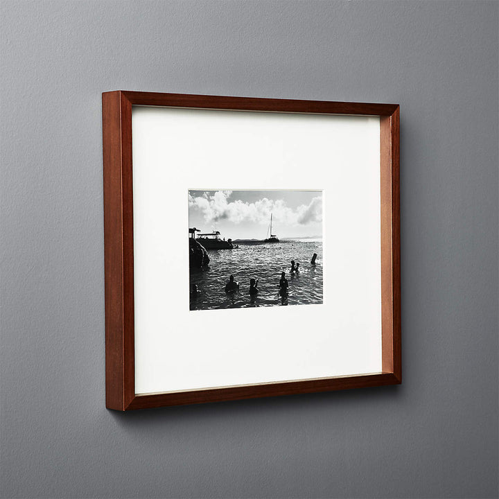 Gallery Walnut Frame With White Mat-5''x7''