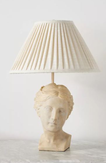Grecian Bust Table Lamp