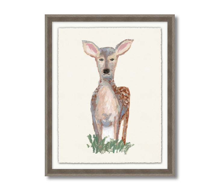 Jordan Connelly Little Deer Framed Wall Art