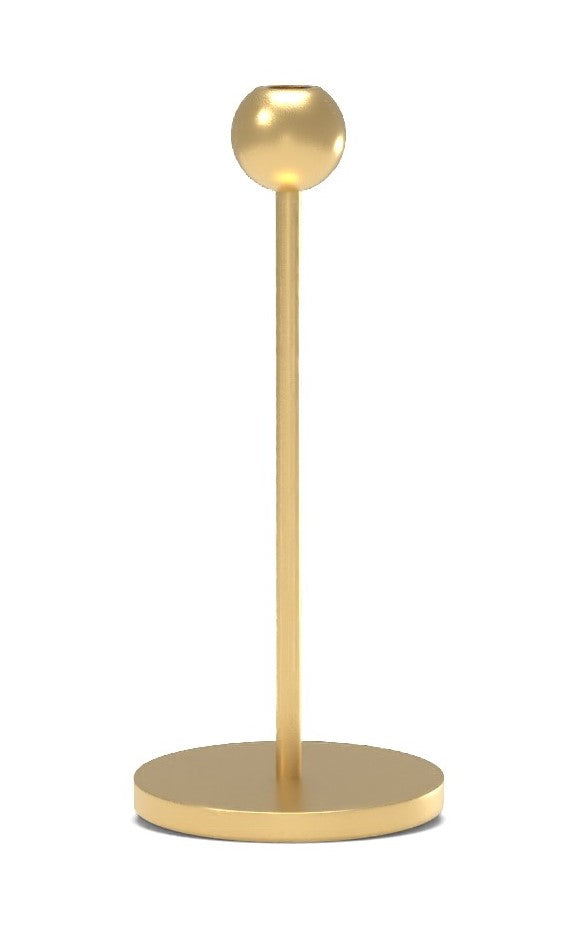 Modern Brass Candleholder Large