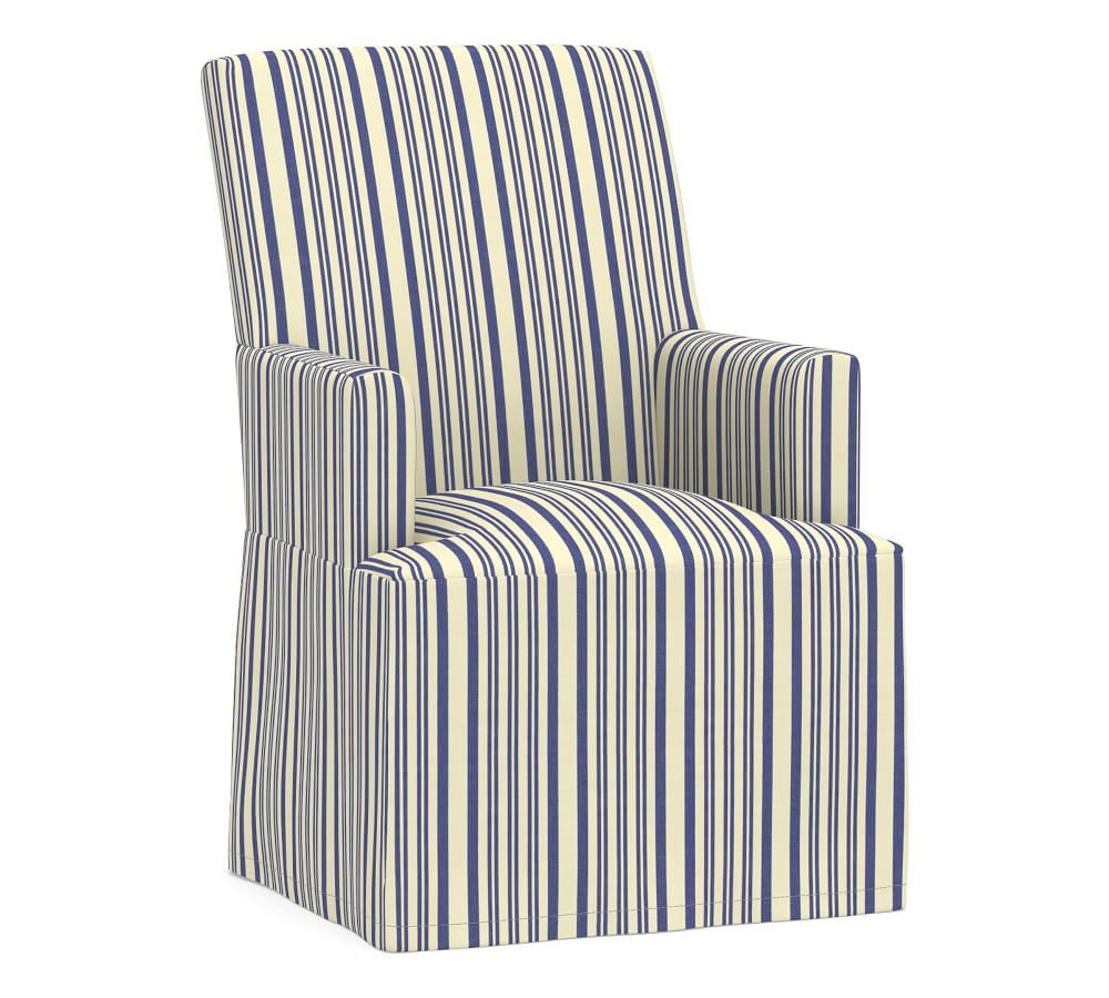 PB Comfort Square Dining Armchair Slipcover Only