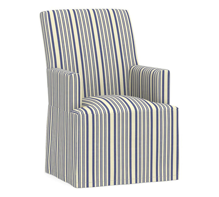 PB Comfort Square Dining Armchair Slipcover Only