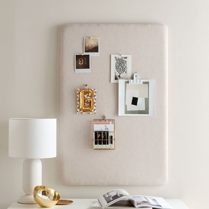 No Nails Frameless Rectangle Pinboard