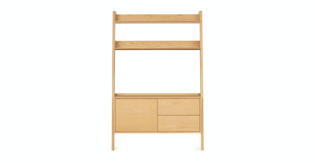 Fantol Oak Storage Shelf