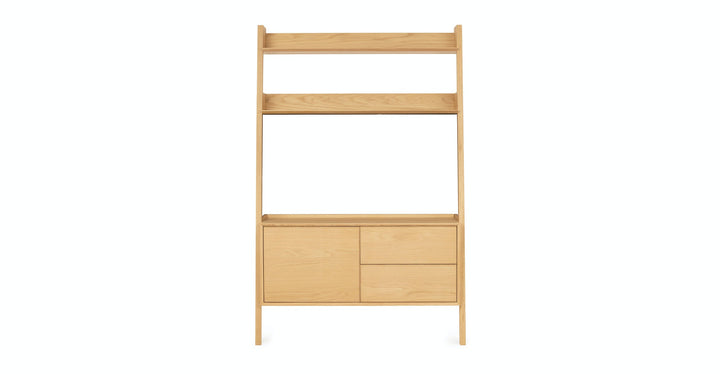 Fantol Oak Storage Shelf