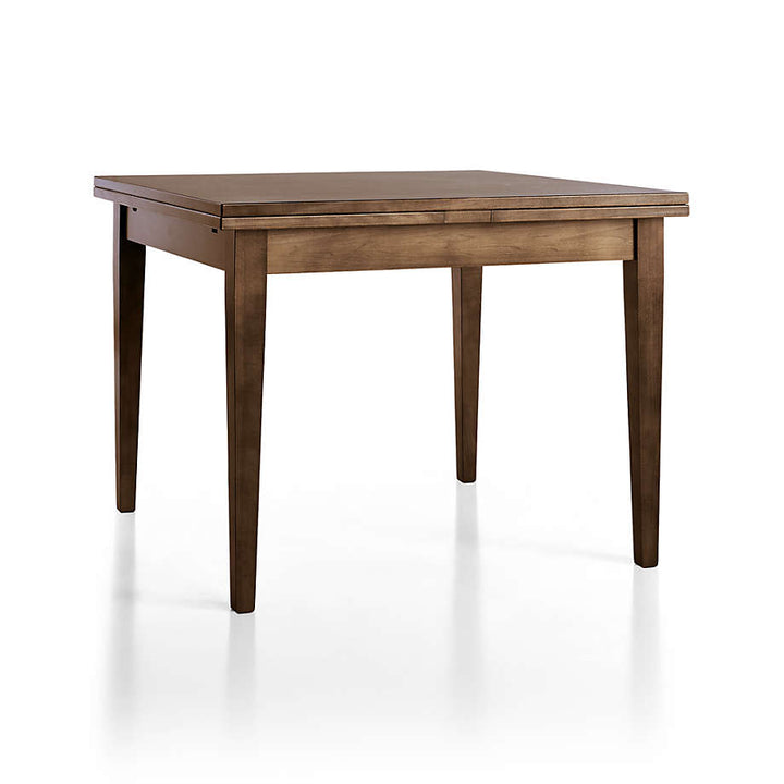 Pratico Nero Noce Extension Square Dining Table