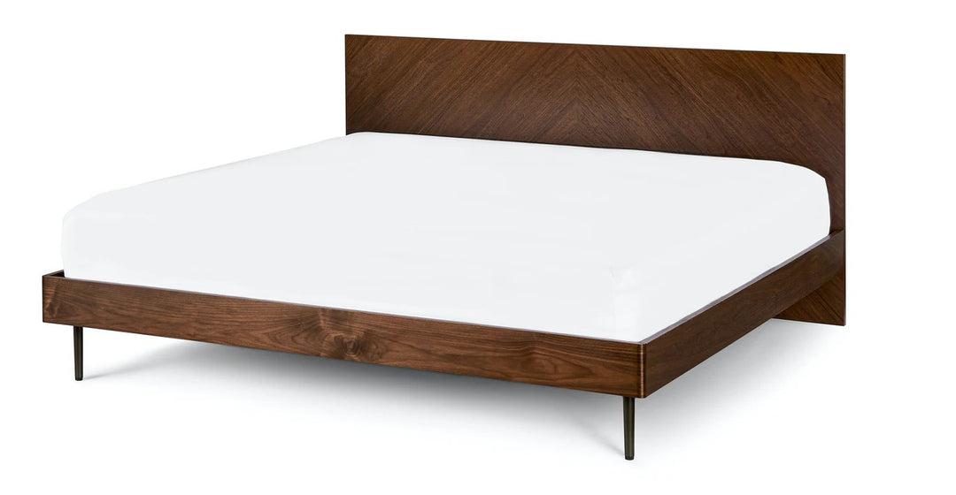 Nera Walnut Bed-King