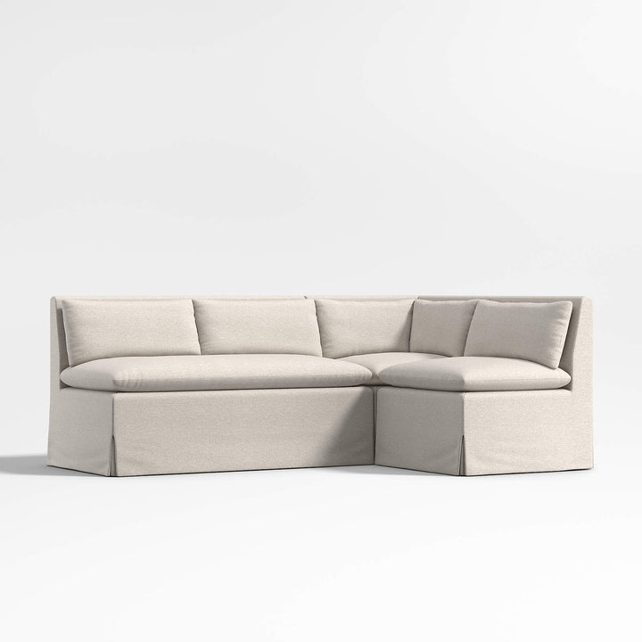 Belmar Single L Shaped Loveseat Dining Banquette