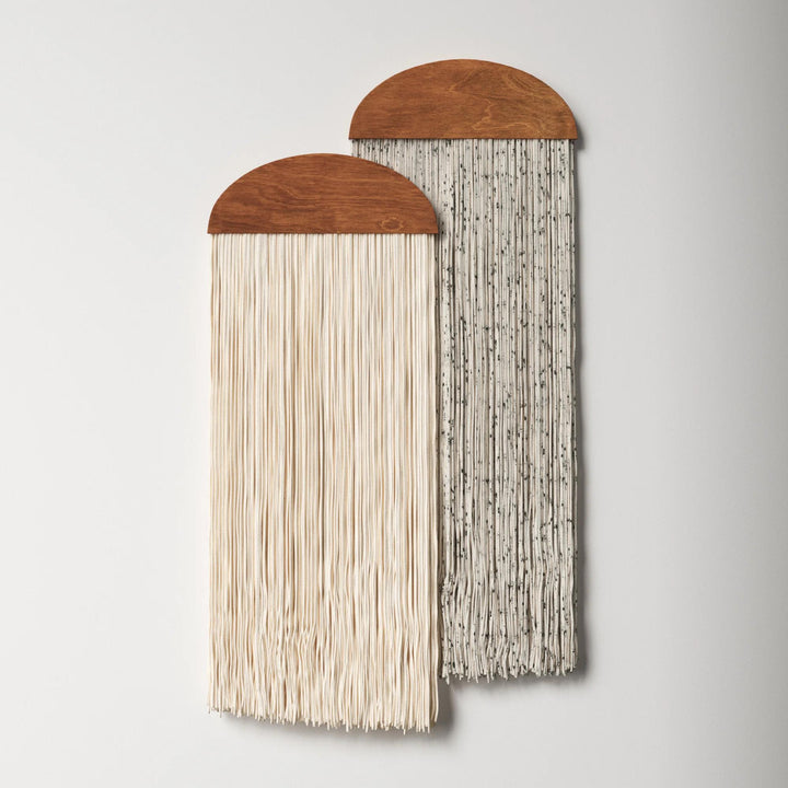 Macrame Knotting Blended Fabric Wall Hanging 2