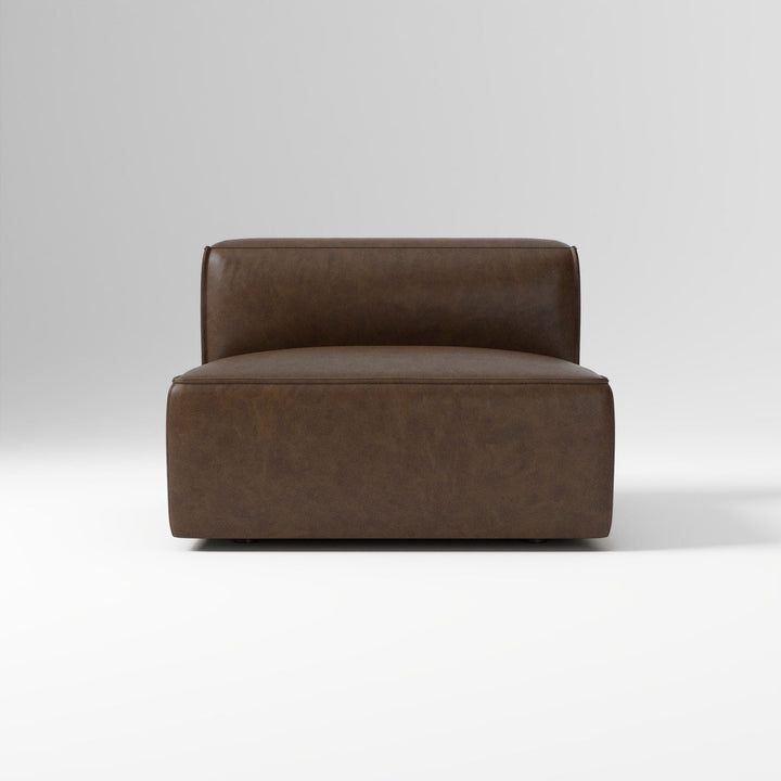 Remi Modular Leather Armless single Sectional