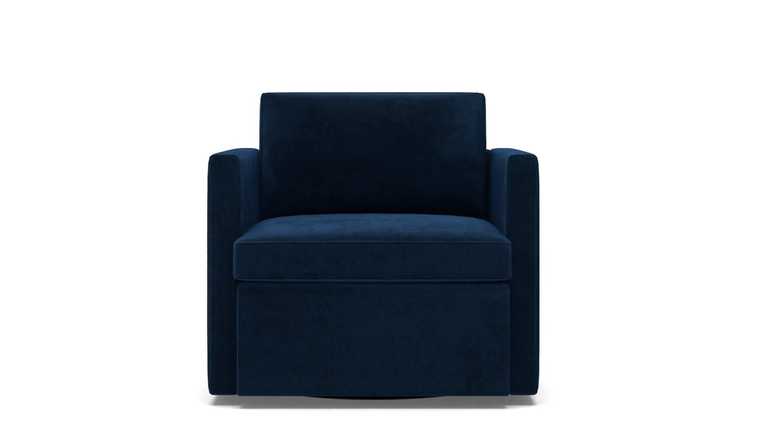 Menlo Upholstered Swivel Armchair