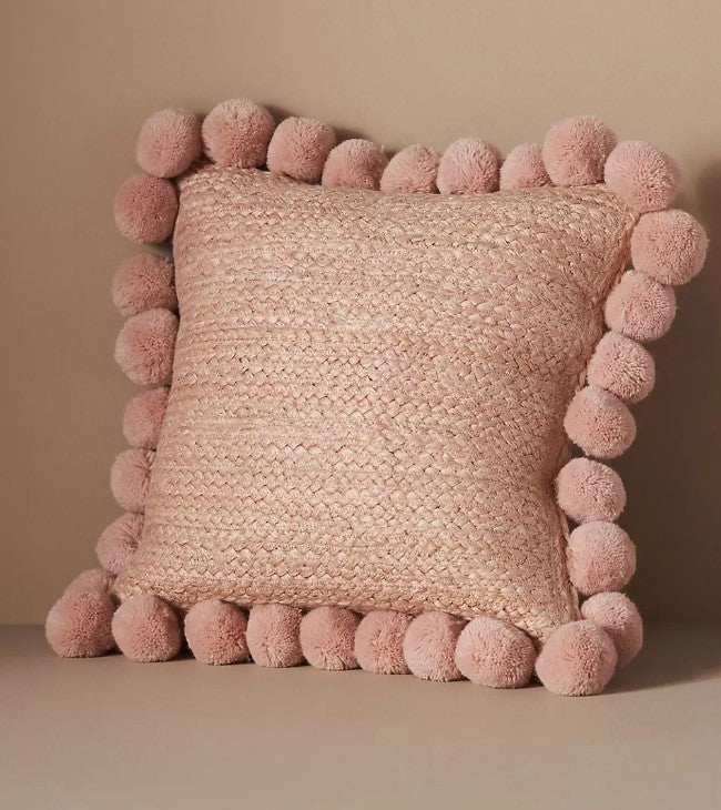 Pommed Jute Pillow
