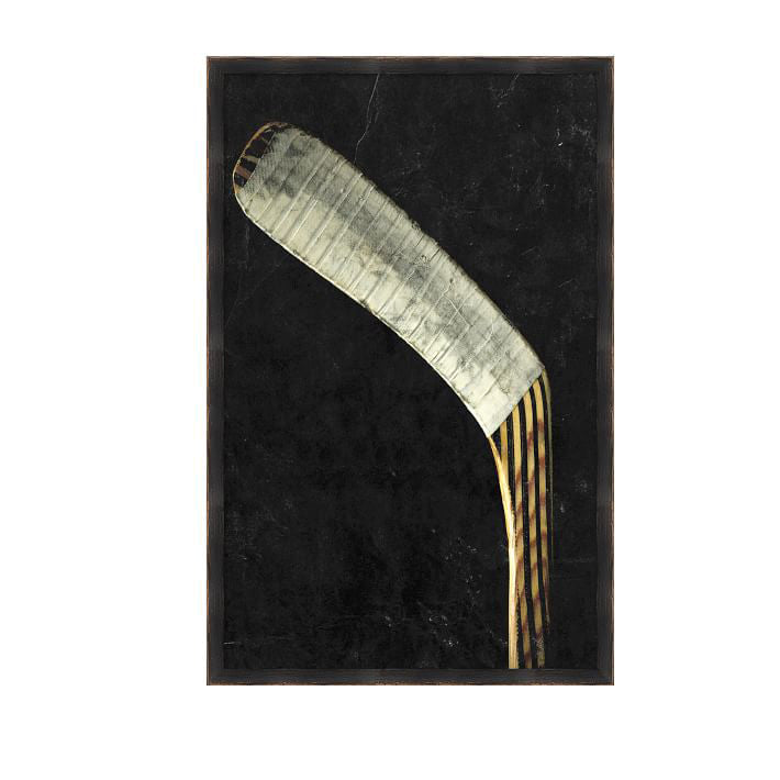 Hockey Stick Framed Art With Frame