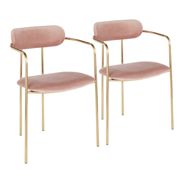 Bellatrix Velvet Upholstered Arm Chair