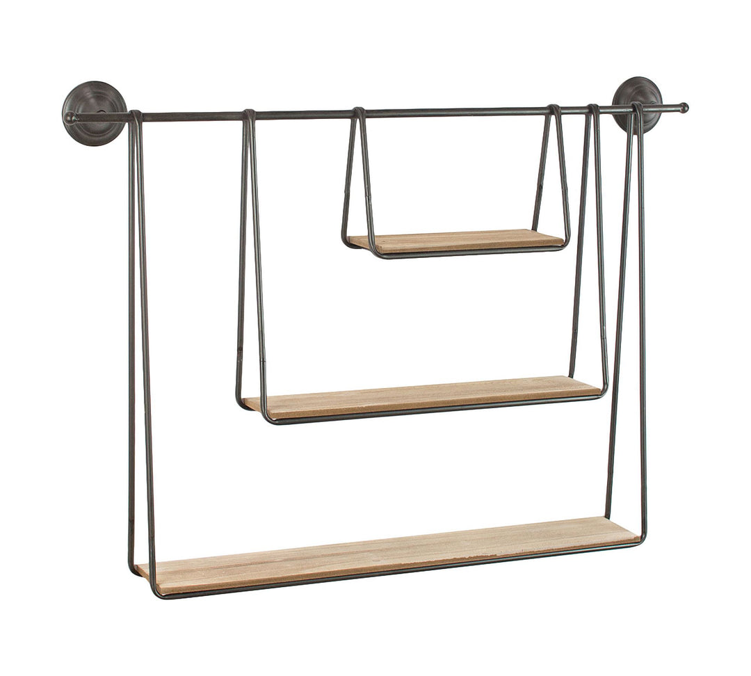 Triple Hanging Shelves