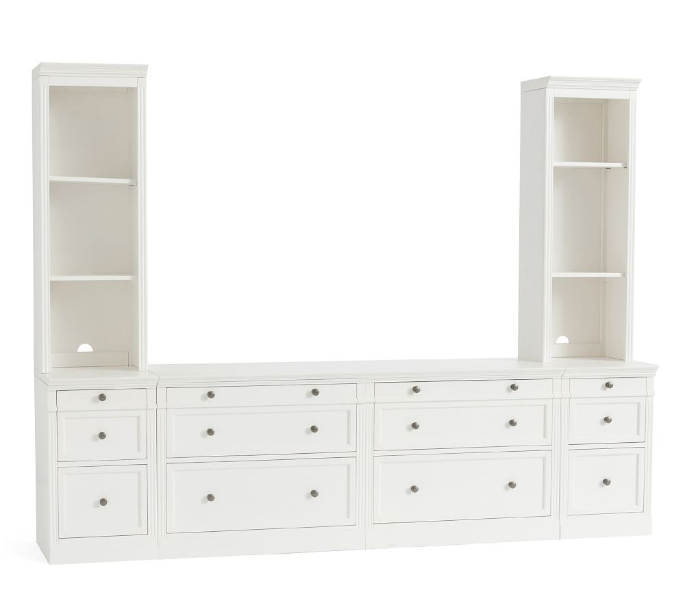 Livingston Bookcase Towers with Drawers