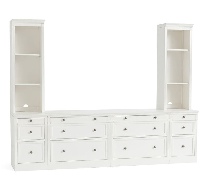 Livingston Bookcase Towers with Drawers
