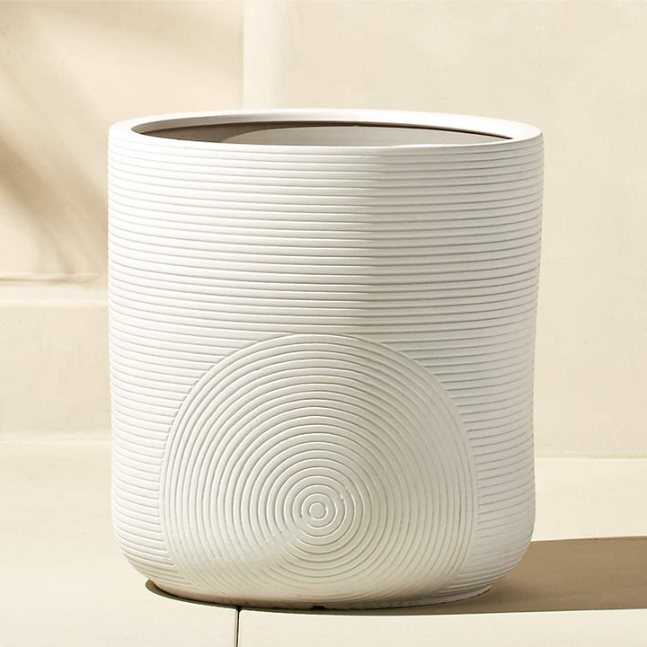 Zen Large White Planter