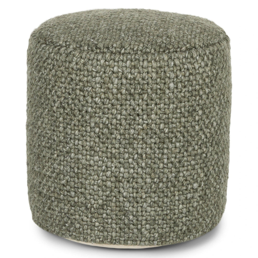 Texa Speckled Green Pouf