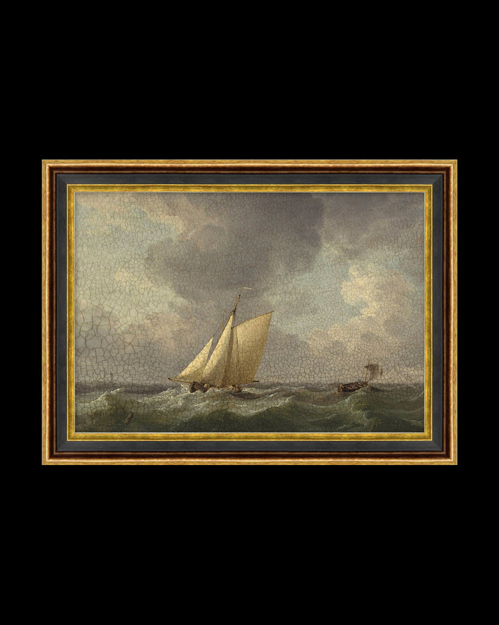 Seafarer With Frame-18.5"x13.5