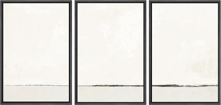 Duotone Gray White Grunge Pastel Landscape 1