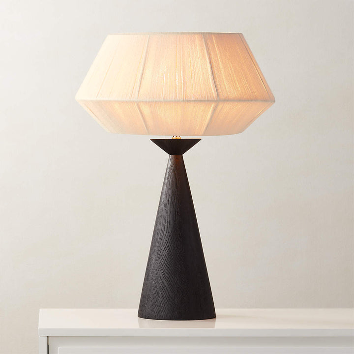 TOTORA OAK WOOD TABLE LAMP