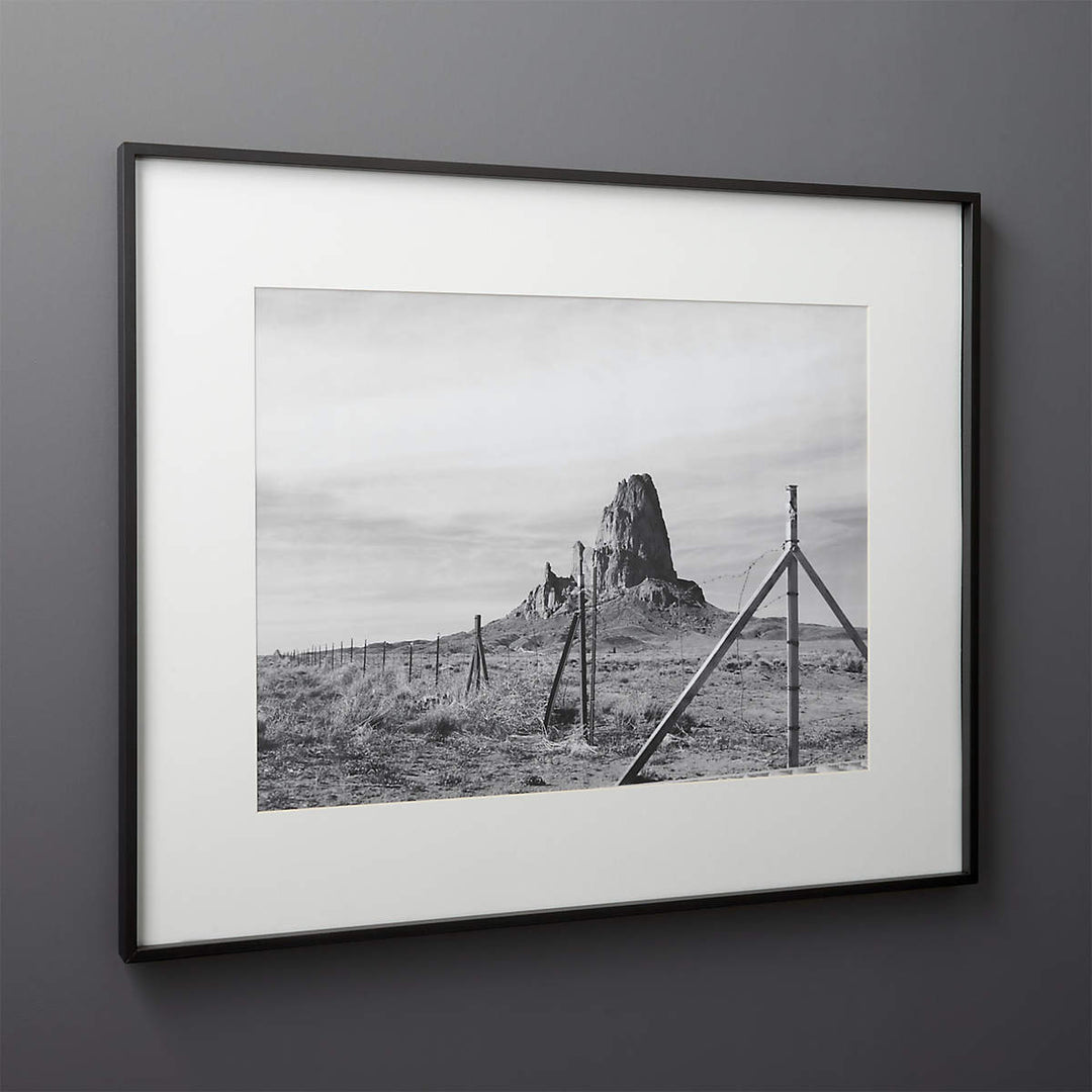 Gallery Black Picture With White Mat With Frame-18"x24"