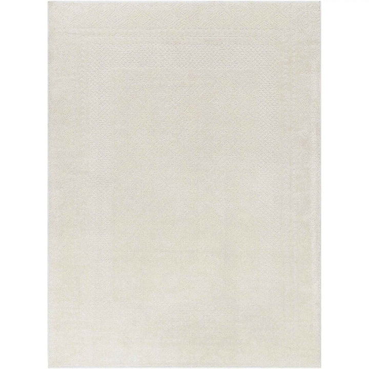 Calvo Ivory Off White Area Rug-7'10"x7'10"