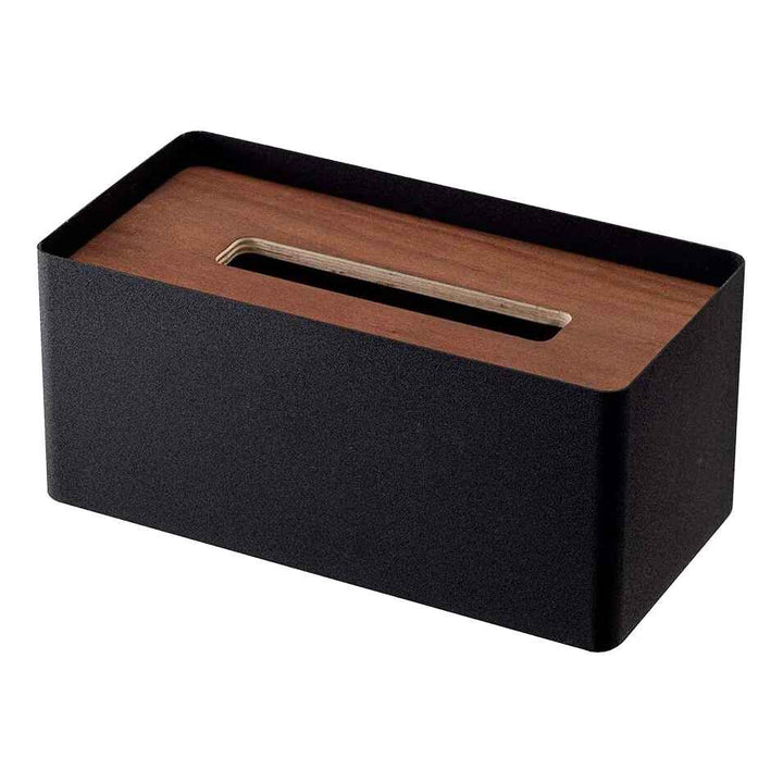 Yamazaki Home Rin Rectangular Reusable Tissue Box Cover