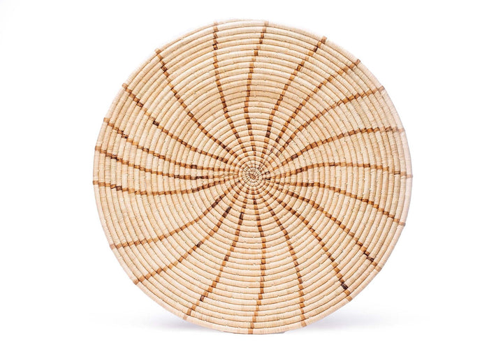 Extra Large Banana Leaf Shujaa Woven Wall Art Plate