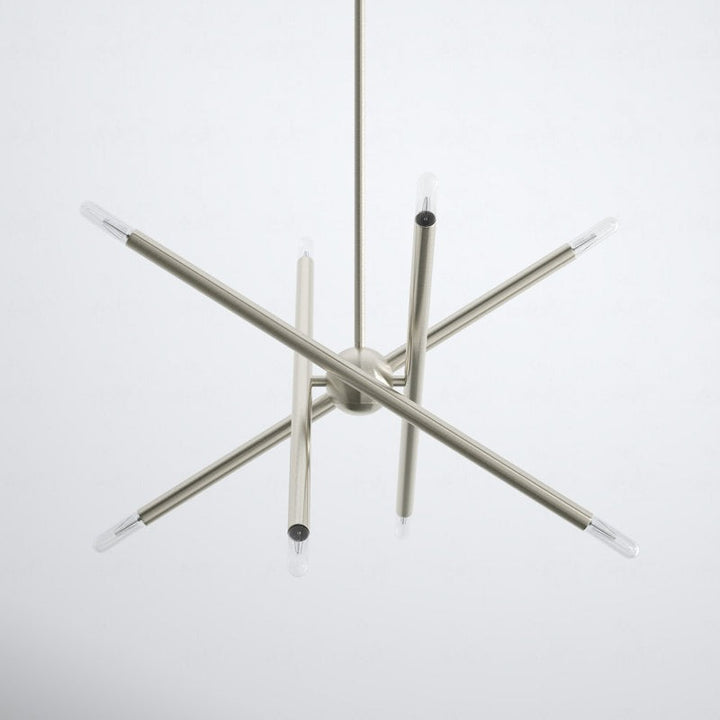 Poco 8 Light Metal Dimmable Sputnik Chandelier