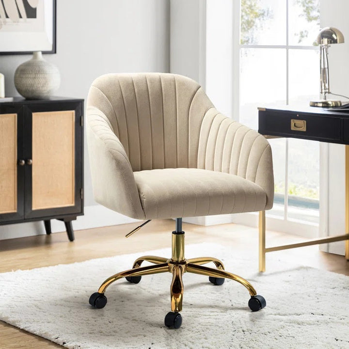 Adan Velvet Task Chair