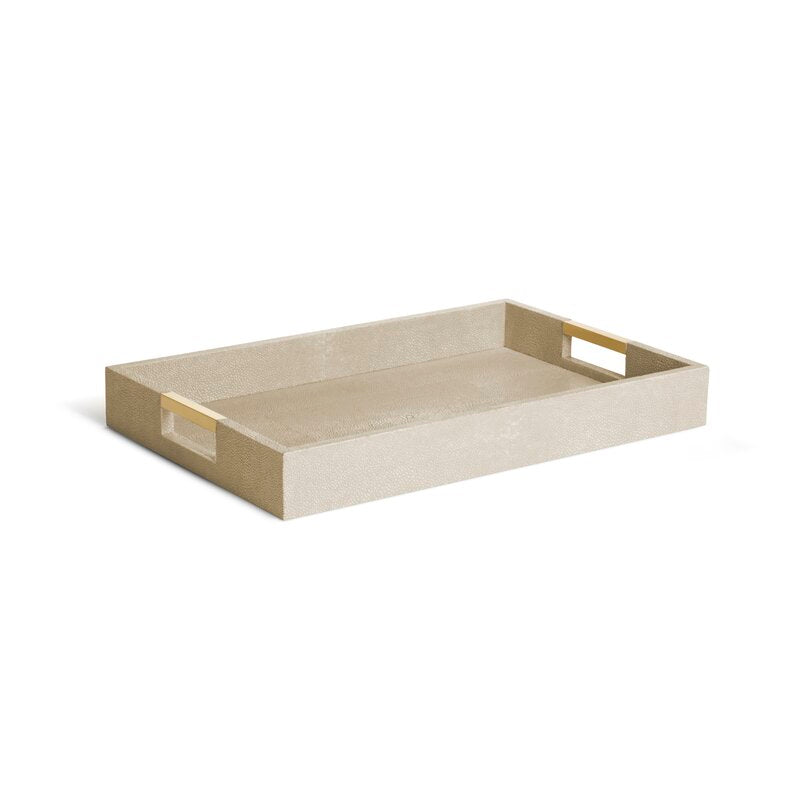 Shagreen Ottoman Tray