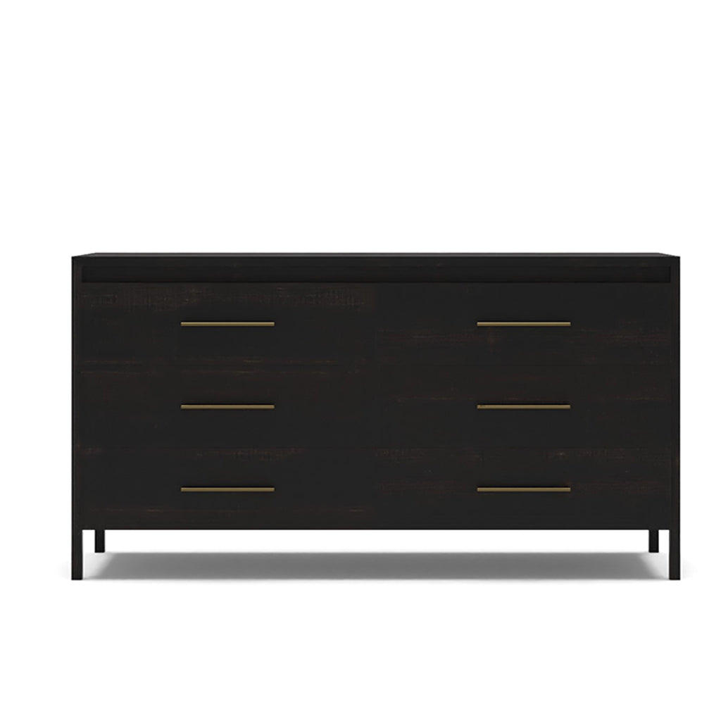 Rubbed Black Gravity 6 Drawer