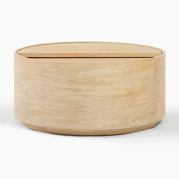 Volume Round Storage Drum Coffee Table