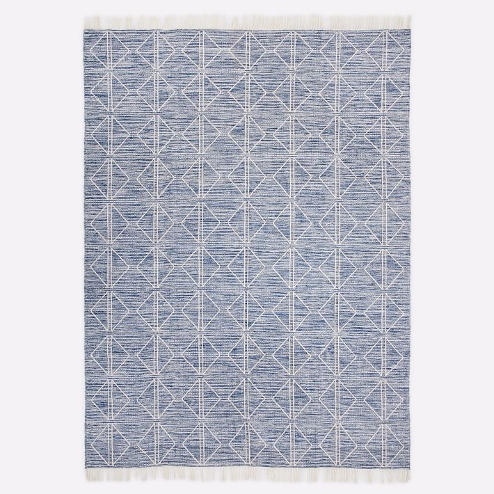 Reflected Diamonds Indoor Outdoor Rug-5'x8'