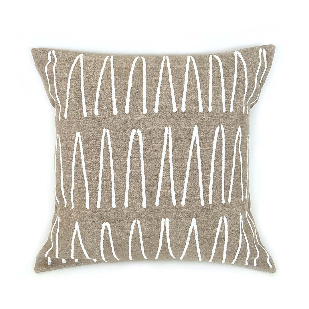 Sadza Batik Lines Pillow Cover