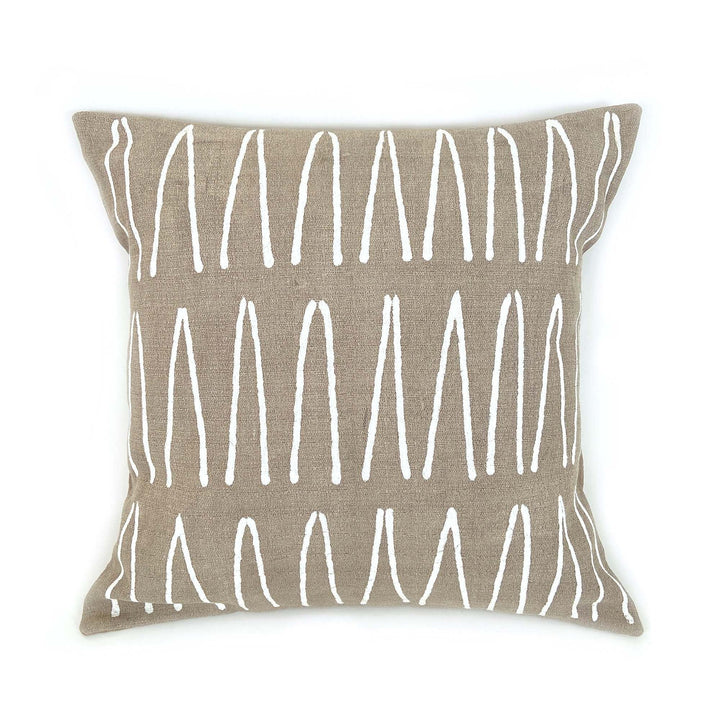 Sadza Batik Lines Pillow Cover