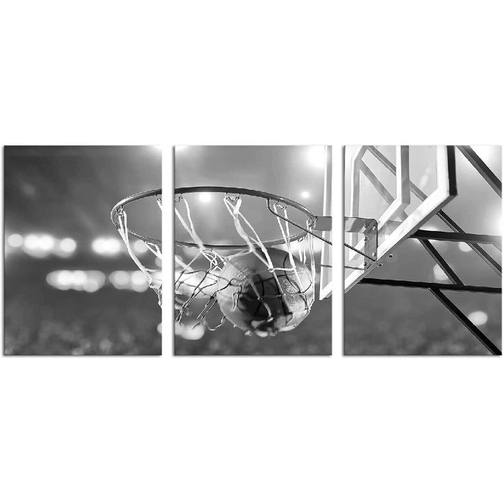 Basketball Canvas Print Wall Art