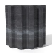 Black Marble Book Ends