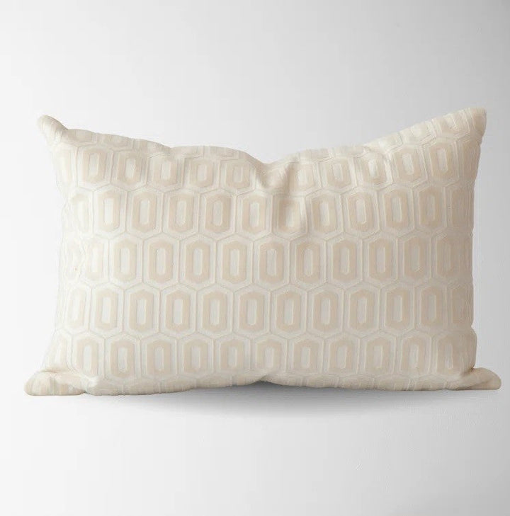 Arnor Geometric Cotton Pillow Cover