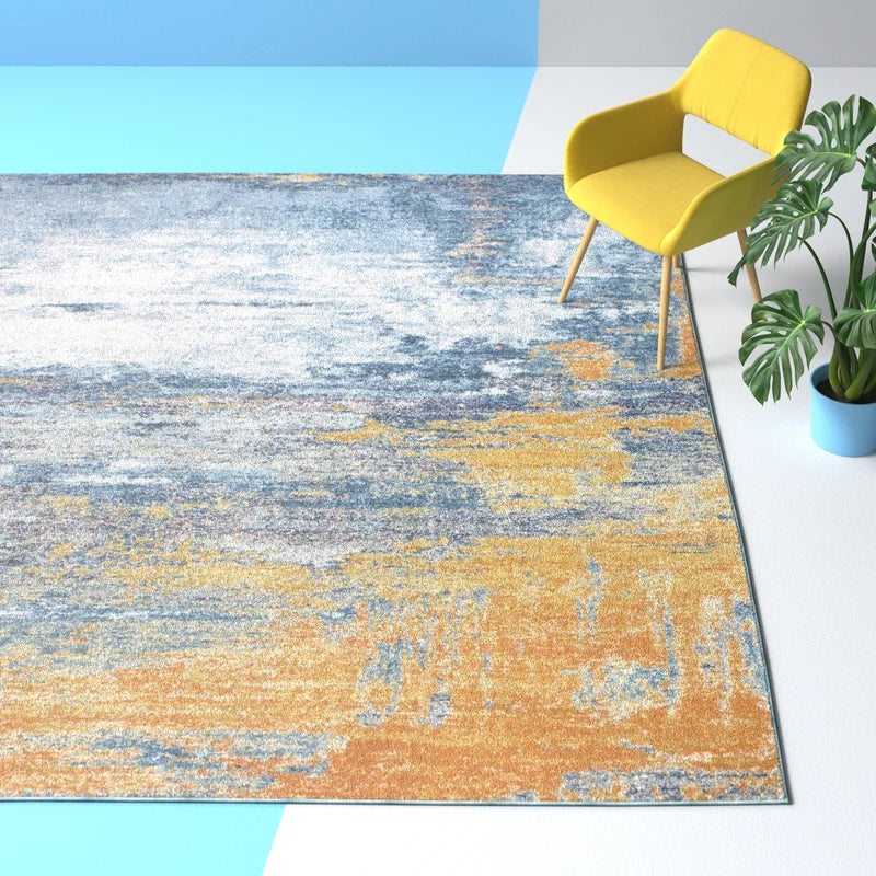 Coughlin Abstract Area Rug-8'6"x11'6"